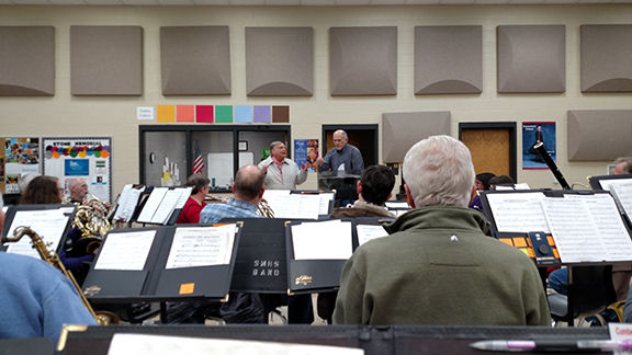The band plays on